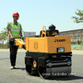 Customized double drum walk-behind roller for small maintenance job